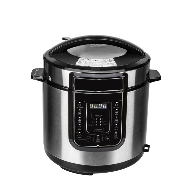 stainless steel shell smart rice pot electrical presser multicooker canning multi multipurpose electric pressure cooker digital