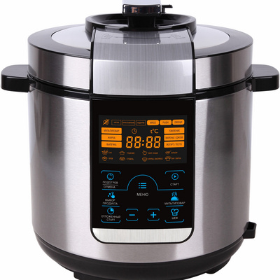 6L Vacuum Stainless Pot Electric Pressure Cooker Multicooker