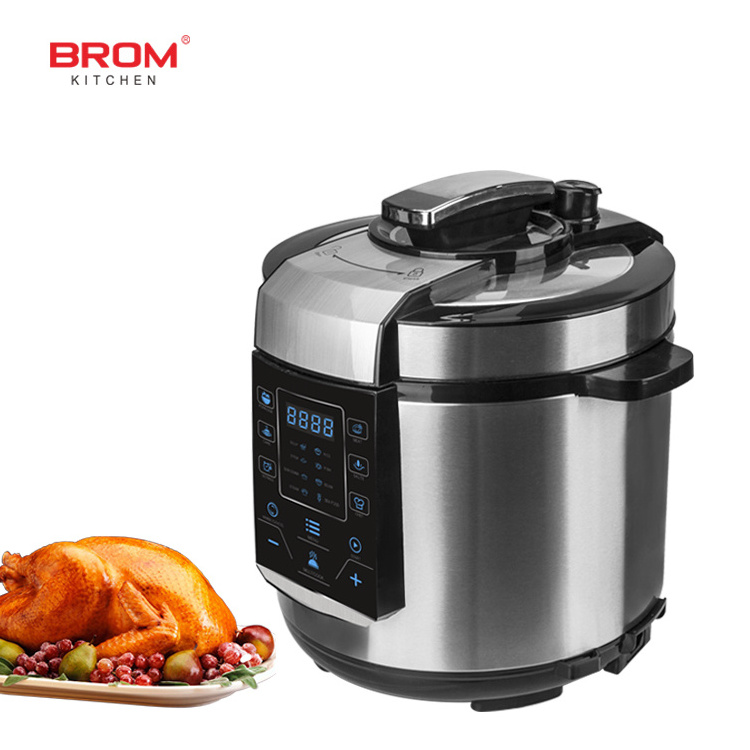 china factory custom multi function 7 in 1 electric pressure cooker 6qt cooker function multi