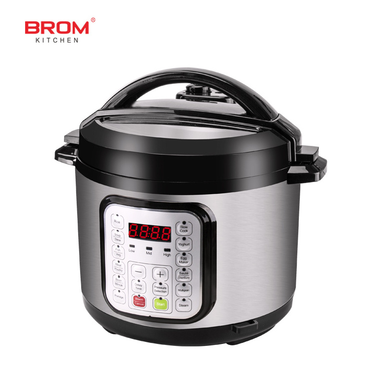 instant 7-in-1 stainless steel outer commercial pressure cook electrical multi pressure cookers electric multifunction cooker