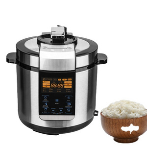 5 liters automatic presser pot multifunctional stainless steel inner pot electrical multicooker pressure electric rice cooker