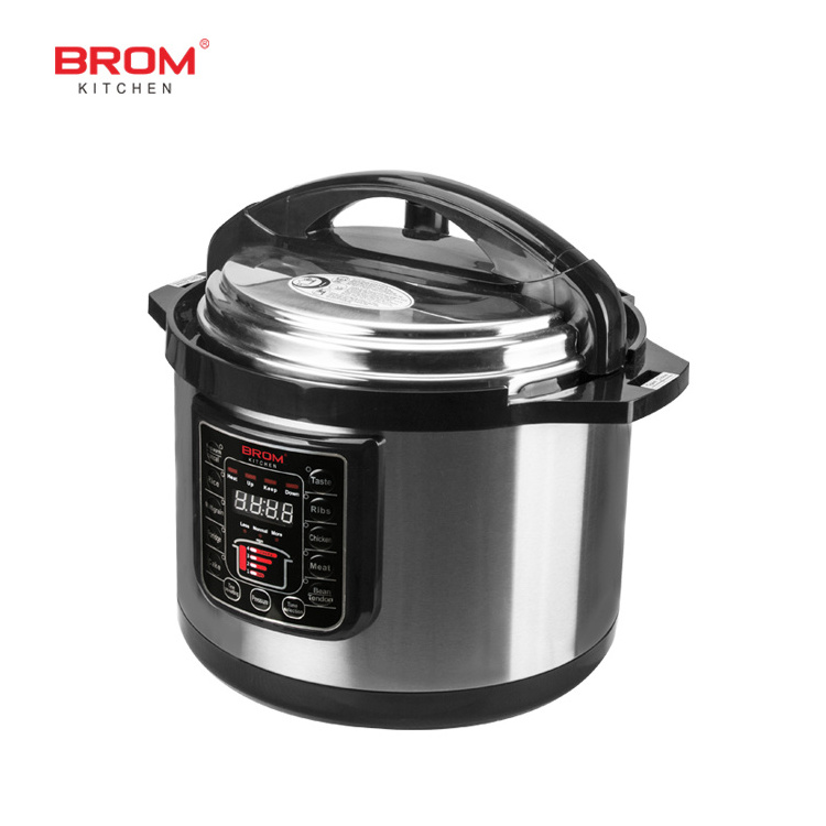 10l big size electrical presser multicooker 8 liters multifunction stainless steel pot large commercial pressure electric cooker