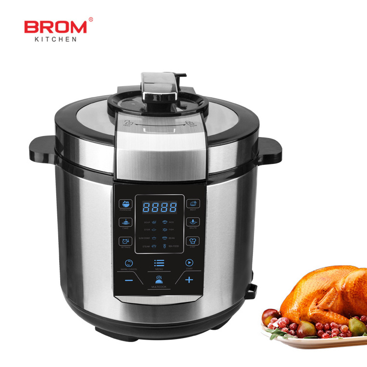 multipurpose steam pot stainless steel automatic national rice smart microwave multicooker multi ce electric pressure cooker