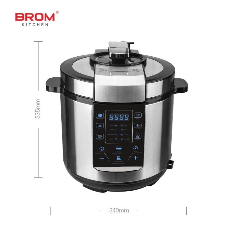 multipurpose steam pot stainless steel automatic national rice smart microwave multicooker multi ce electric pressure cooker