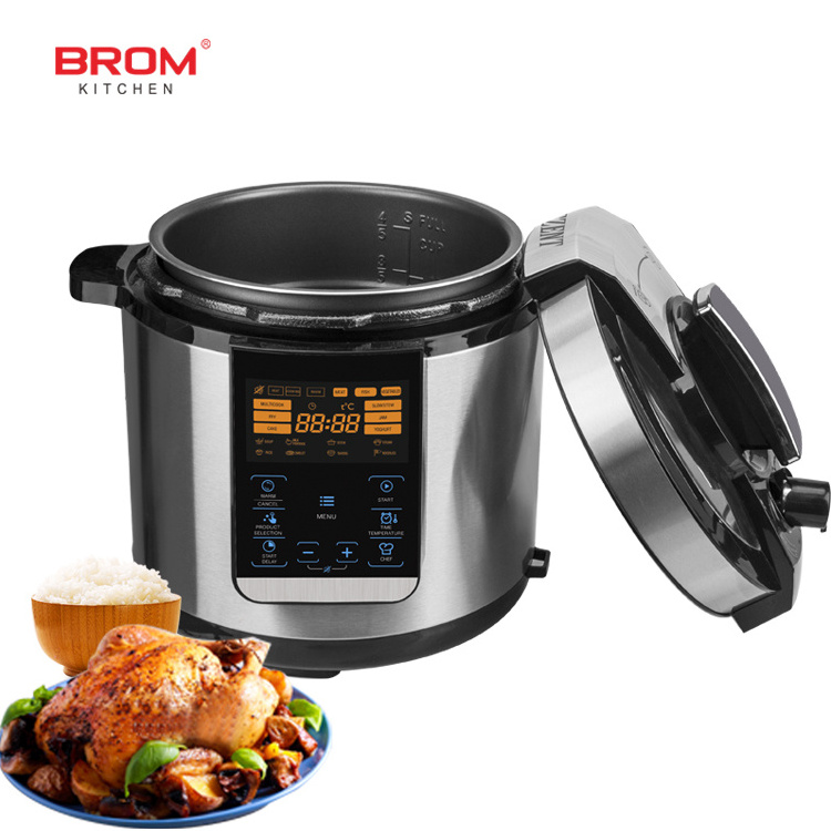 national stainless steel multifunction instapot electrical rice cooker multicooker smart digital electric pressure cooker pot