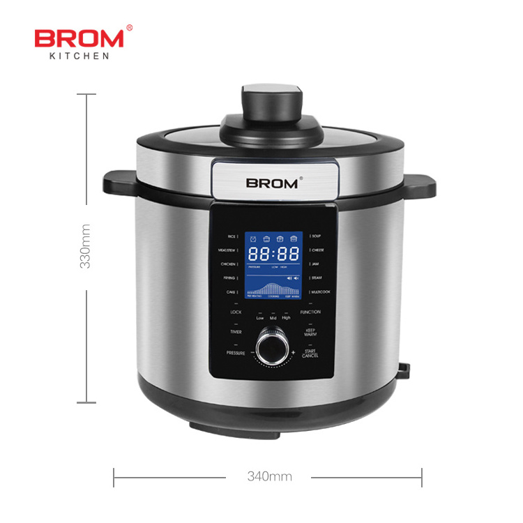 multifunction multicooker smart canner automatic rice pot 6l electrical instapot multicooker electric pressure cooker digital