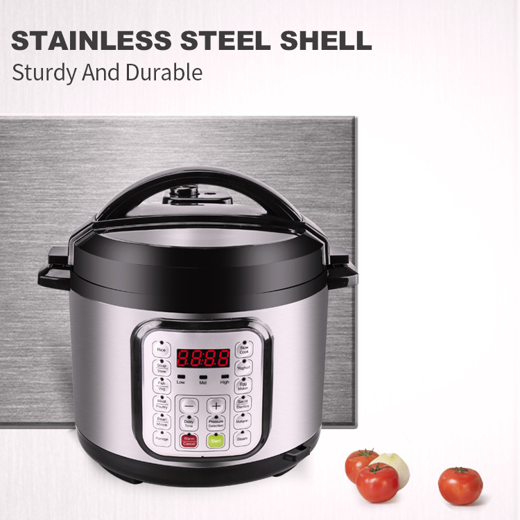 instant 7-in-1 stainless steel outer commercial pressure cook electrical multi pressure cookers electric multifunction cooker