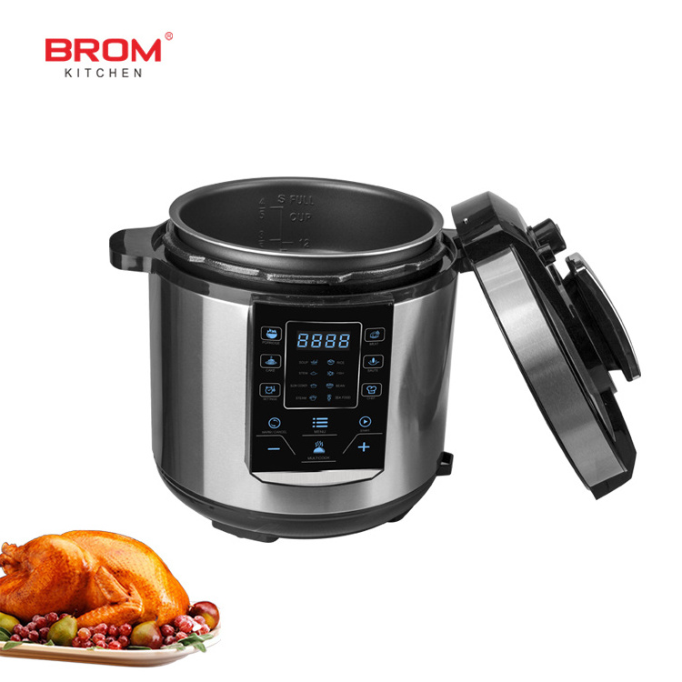 china factory custom multi function 7 in 1 electric pressure cooker 6qt cooker function multi