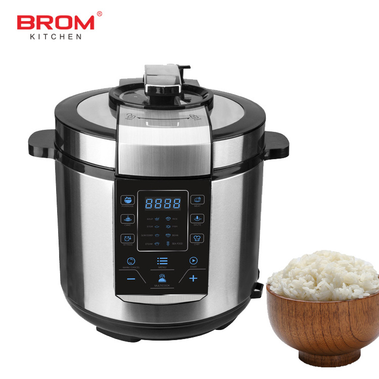 china factory custom multi function 7 in 1 electric pressure cooker 6qt cooker function multi