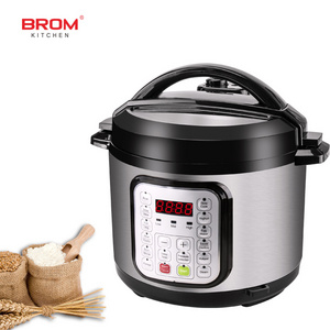 5l large commercial non stick stainless steel smart multifunction microwave electric rice pot electric high pressure cooker