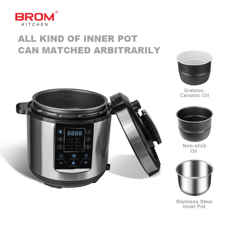 electrical presser cooker nutricooker automatic soup canner spare parts digital rice 6l electric multi instapot pressure cooker