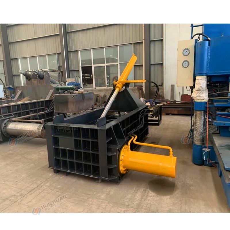 Shear Baler Machine Metal Compress Baler Machine Two Baler Ram Metal Horizontal 400,000 Hydraulic Scrap Metal New Product 2020