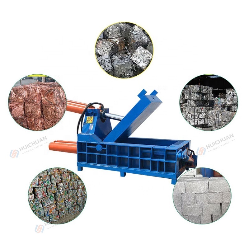 Shear Baler Machine Metal Compress Baler Machine Two Baler Ram Metal Horizontal 400,000 Hydraulic Scrap Metal New Product 2020