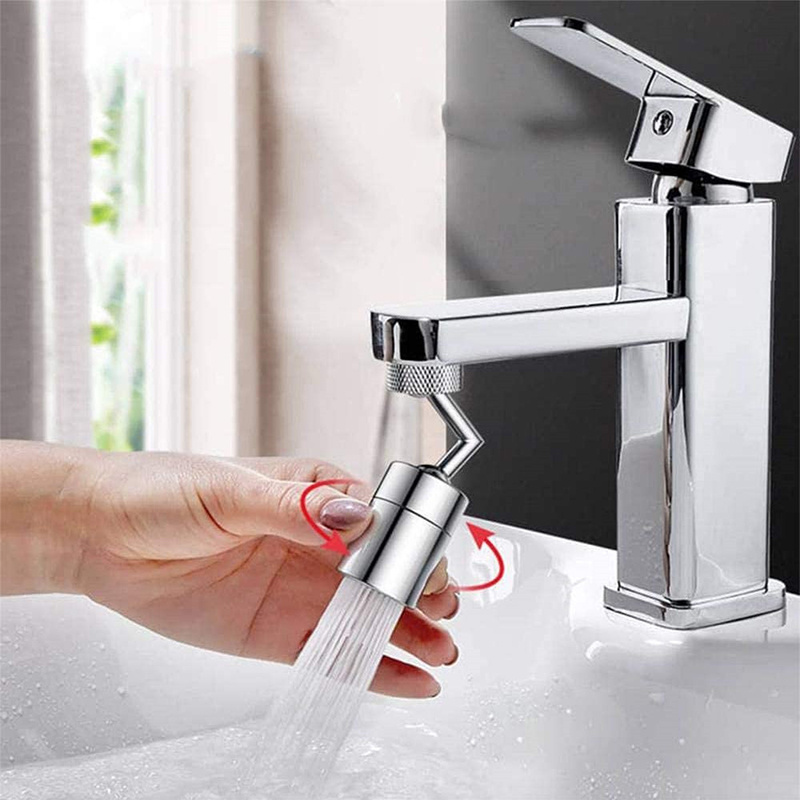 Universal Splash Filter Faucet Multi-function Sprayer Head Kitchen Faucet 720 Degrees Rotating Faucet