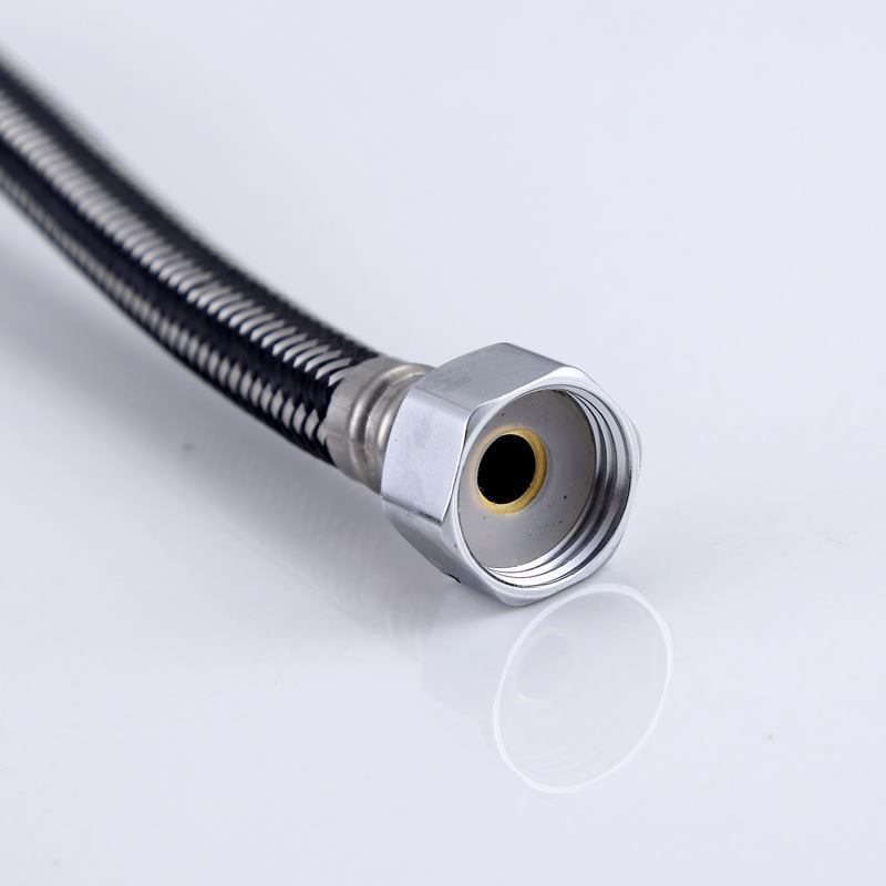 High quality 304 stainless steel metal wire plumbing flexible hoses for bathroom kitchen