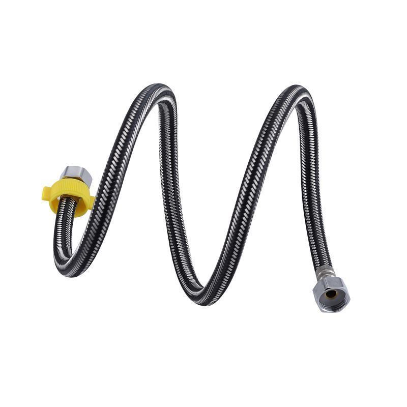 High quality 304 stainless steel metal wire plumbing flexible hoses for bathroom kitchen