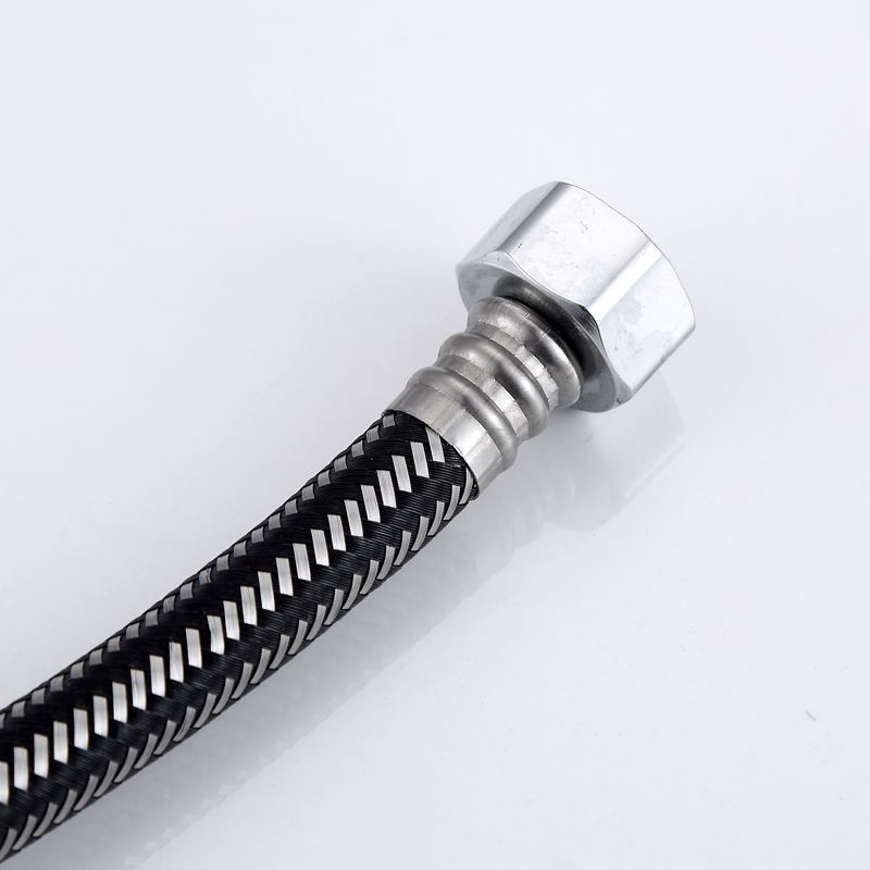 High quality 304 stainless steel metal wire plumbing flexible hoses for bathroom kitchen