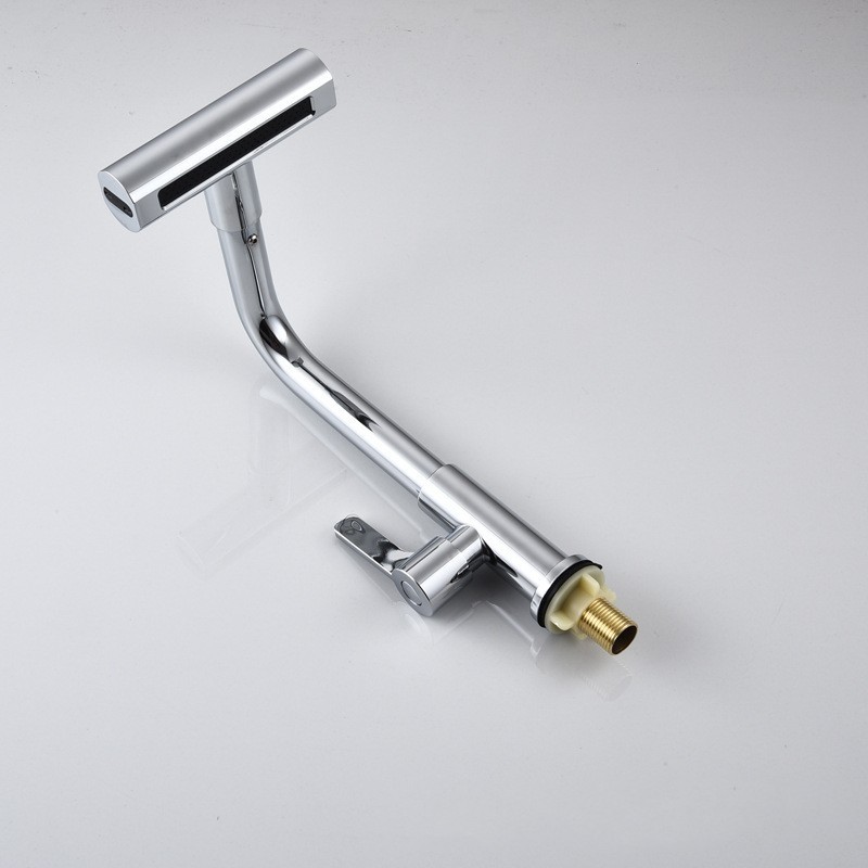 Top Sellers Single Cold Water Tap Kitchen Sink Faucet Waterfall Head Single Hole Kitchen Sink Faucet