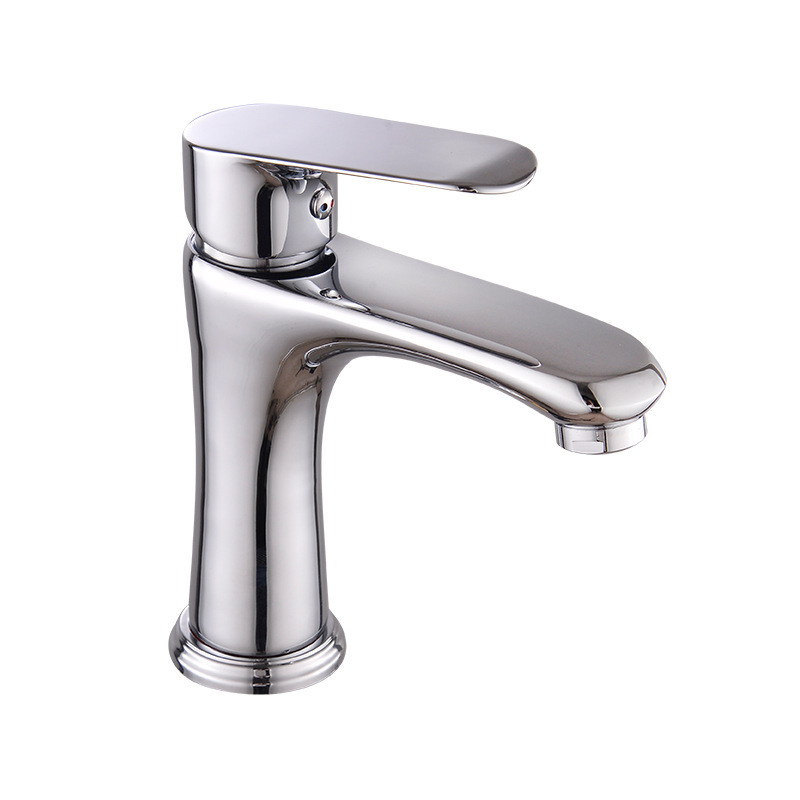 New Design Modern Tap Bathroom Mixer Brass Basin Faucet With Shower Head Single Hole Deck Mounted Washing Tap