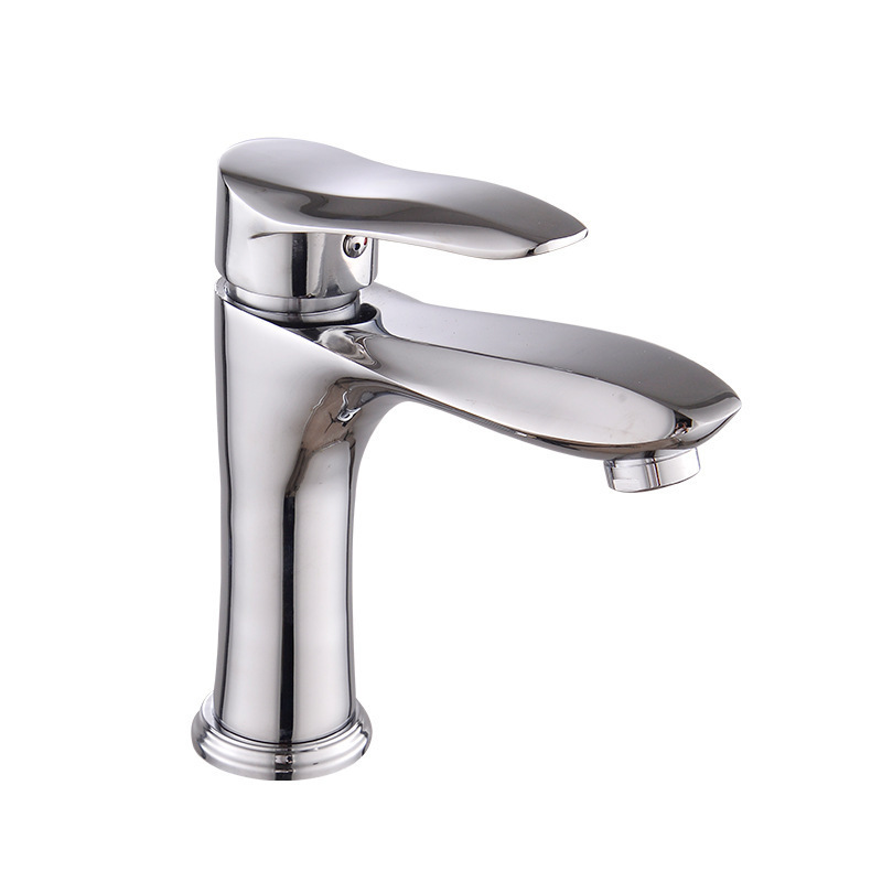 New Design Modern Tap Bathroom Mixer Brass Basin Faucet With Shower Head Single Hole Deck Mounted Washing Tap