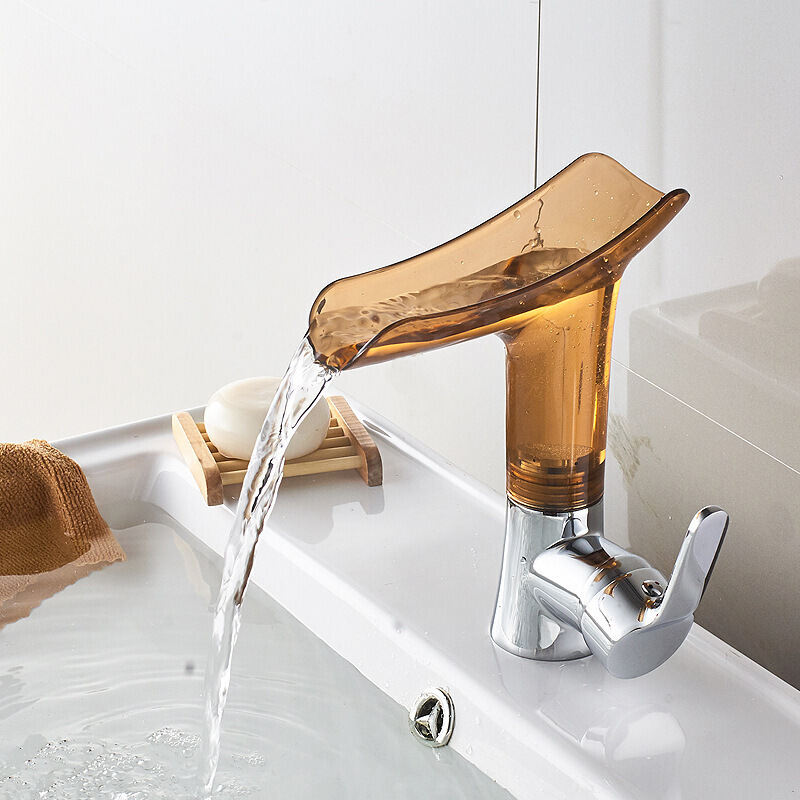 New Basin Faucet Brass Faucet For Bathroom Deck Mounted Washbasin Taps Bathroom Sink Mixer Wash Basin Mixer