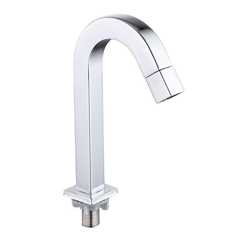 Commercial Cold Faucets Toilet Bathroom Single Lever Cold Water Taps Stainless Steel Faucet