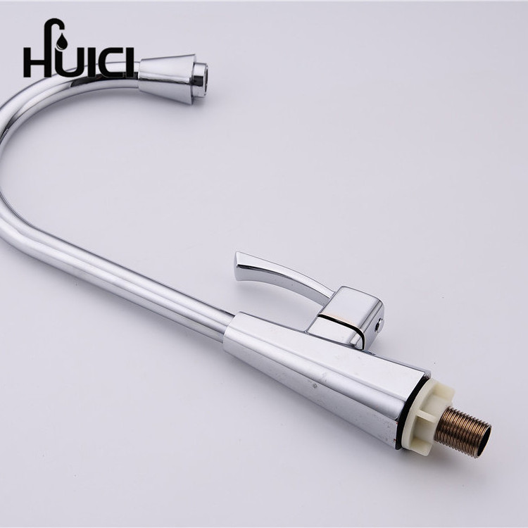 kitchen Wire drawing  sink tap single hole single handle cold water pull out faucet wall mounted zinc body kitchen faucet