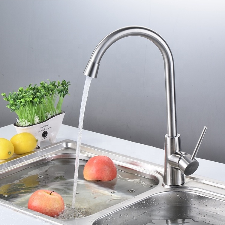 High Quality SS 304 stainless steel faucet kitchen faucets  mixer pull down   kitchen faucet