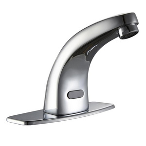 Medical construction prevents infection deck mounted automatic shut off motion sensor faucet