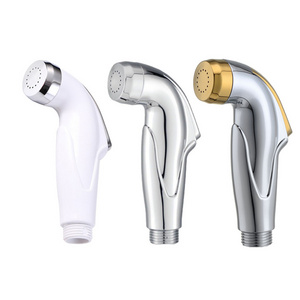 Muslim ABS Chrome Shower Toilet Sprayer Shower Head Bathroom Spray For Toilet Bidet Cloth Diaper Sprayer