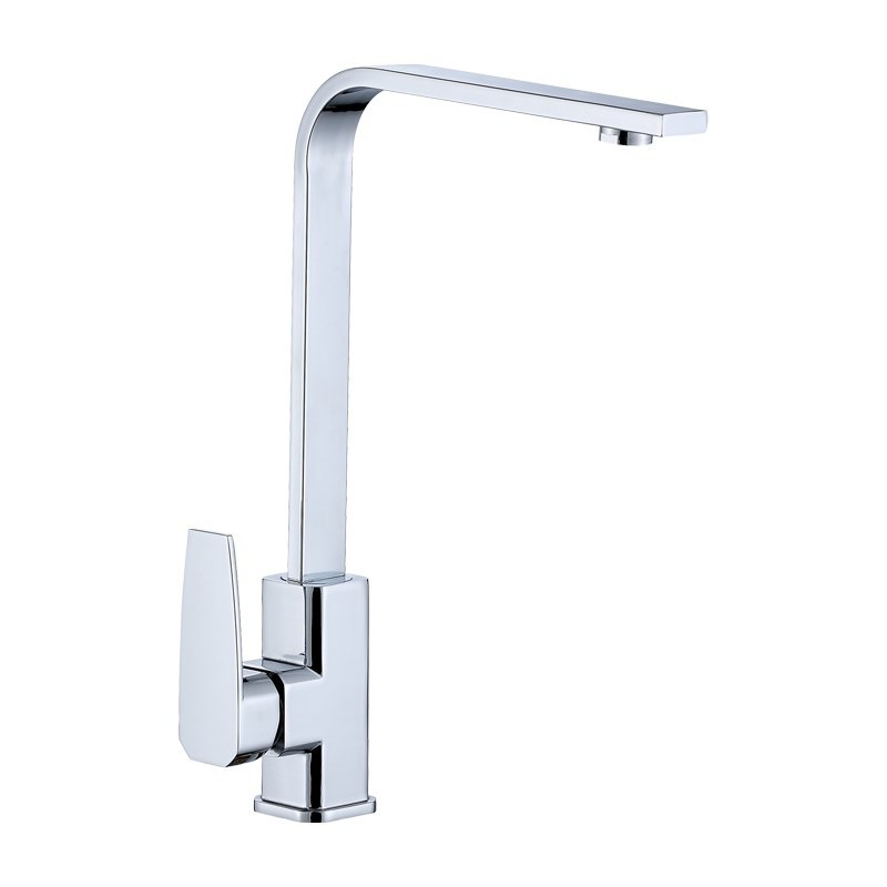 spray brass sanitary ware kitchen faucet mixer tap gourmet kitchen faucet single lever slim square kitchen sink faucet