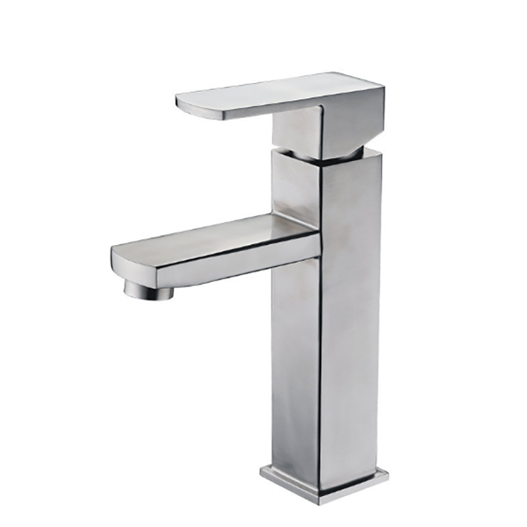 Hot Sale SUS 304 FAUCET Stainless steel Bathroom  Mixer Basin Water Taps Basin Faucet For Bathroom Basin Sink Tap Faucet