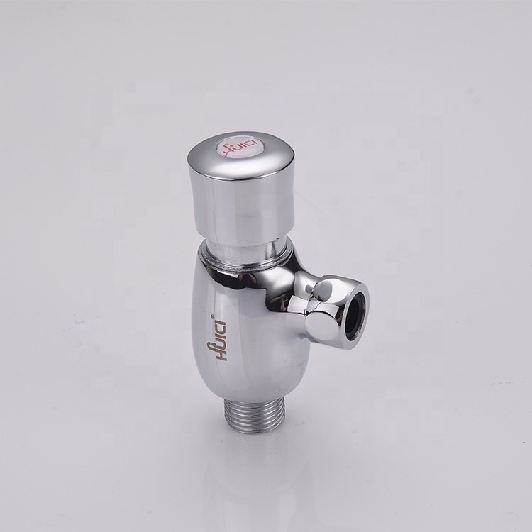 Zinc alloy chrome plating South American market Factory direct brass hand control urinal sensor flush valve