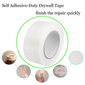 Sticky Mesh 5Cm Drywall Stress Crack Repair 6*6 Hole Fibreglass Adhesive Fiberglass Dry Wall Tape