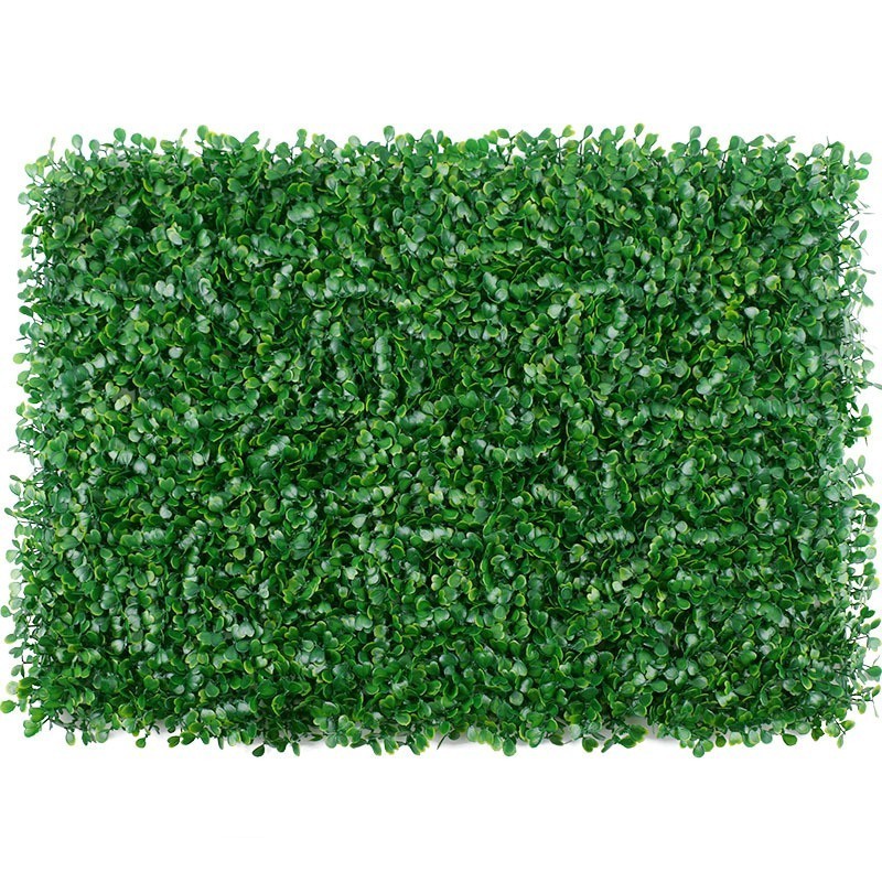 Huiran Artificial Grass Wall Panels Plastic Greenery Plant Wall Grass Artificial Grass Wall Backdrop For Garden Decor