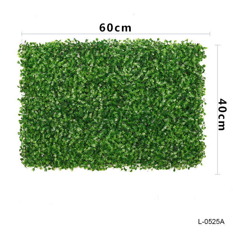 Huiran Artificial Grass Wall Panels Plastic Greenery Plant Wall Grass Artificial Grass Wall Backdrop For Garden Decor