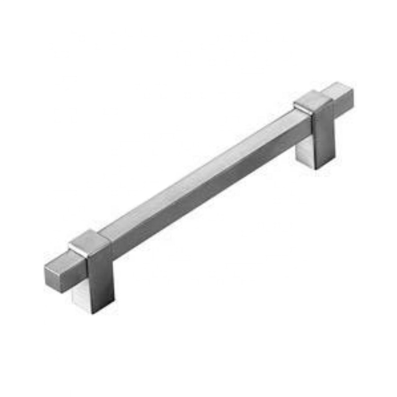 Furniture hardware stainless steel square tube pull handle