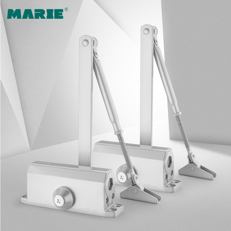 Aluminum Concealed Door Closer with Two speed control valve