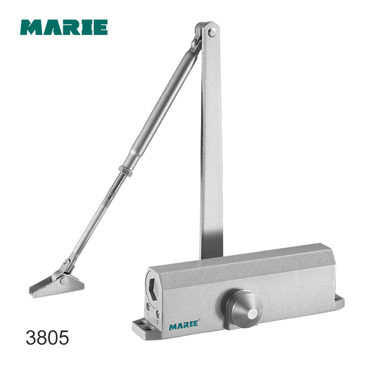 aluminium alloy slient self closing concealed heavy duty automatic door closer for fire proof