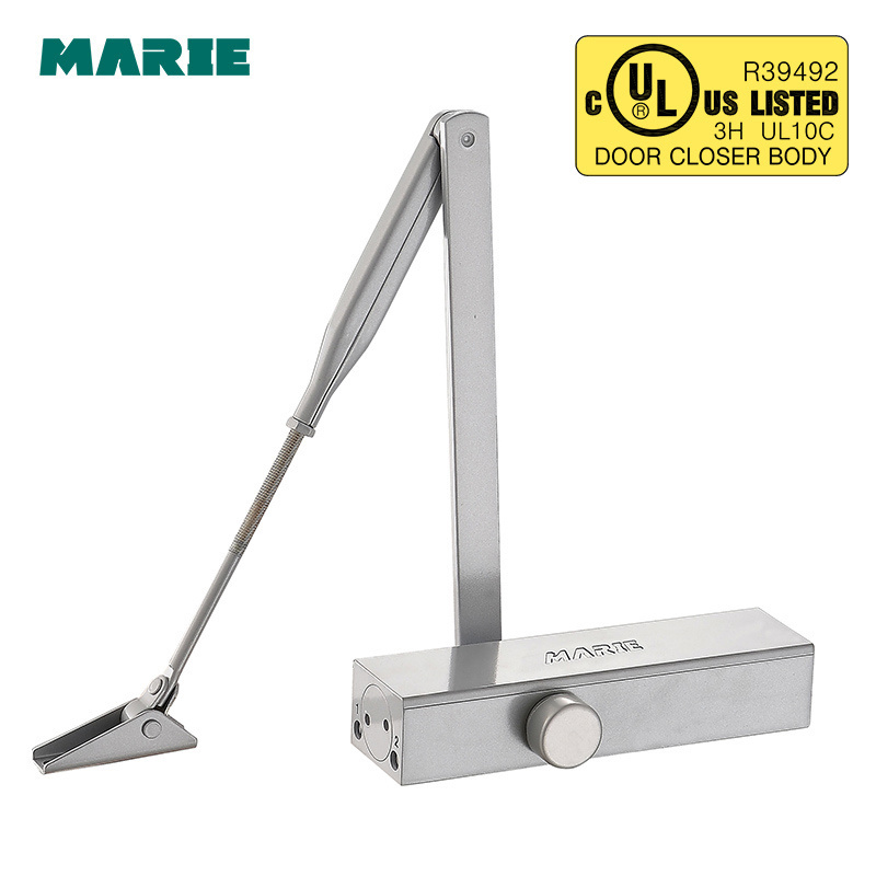 New model aluminium alloy automatic door closer two speed hydraulic door closing device