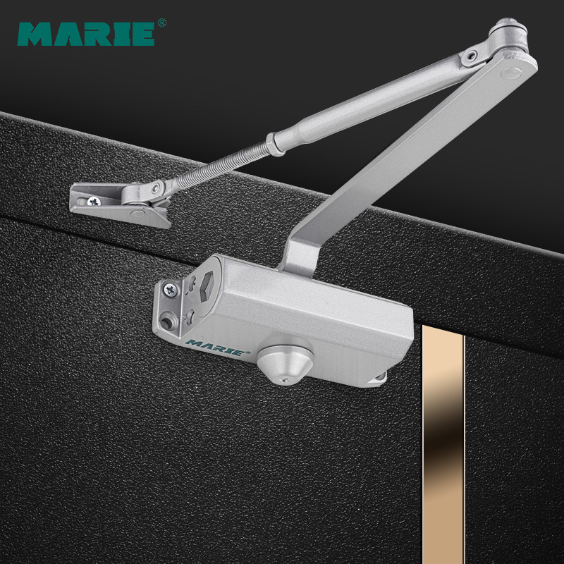 Aluminum Concealed Door Closer with Two speed control valve