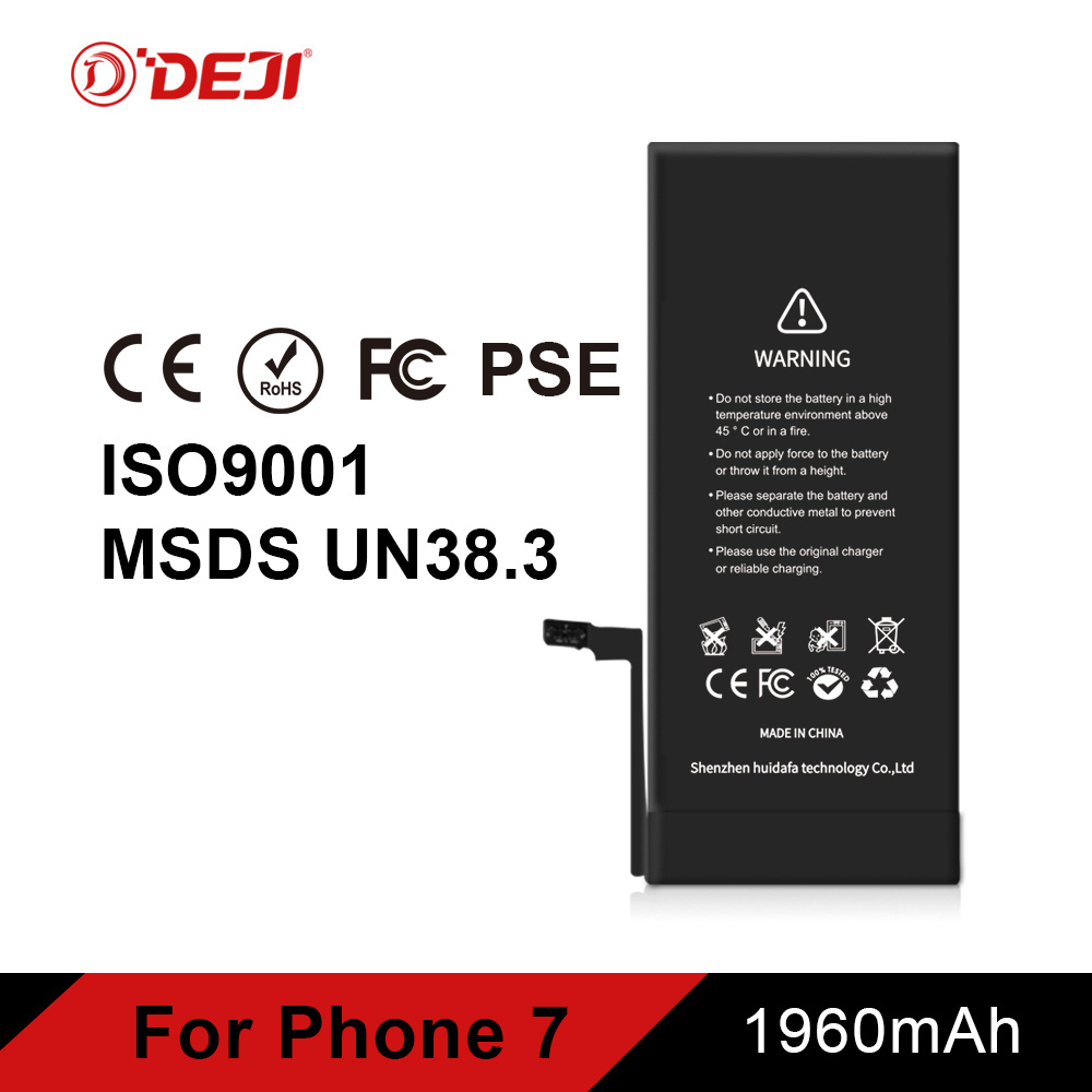 1960mAh 3.82V mobile phone battery for iphone7 iPhone 7