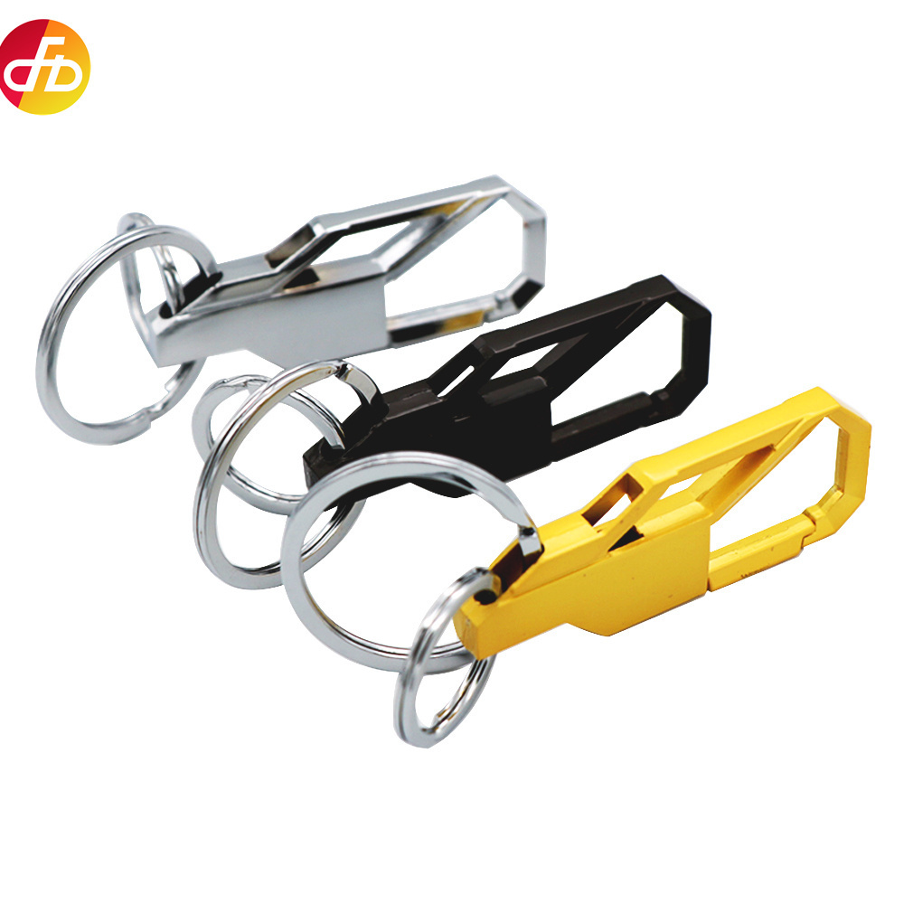 Hot Style Metal Key ring Men Key chain Clip on Belt Loops Key Rings Multi functional key chains for Men and Women