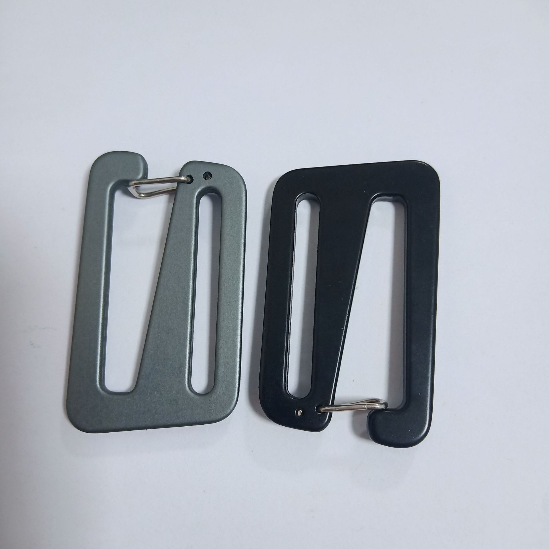 Bag Hardwares Handbag Hardware Strap Adjustable Spring G Hook Webbing Strap Buckle Aluminium G Hook Slider Buckle For Bags