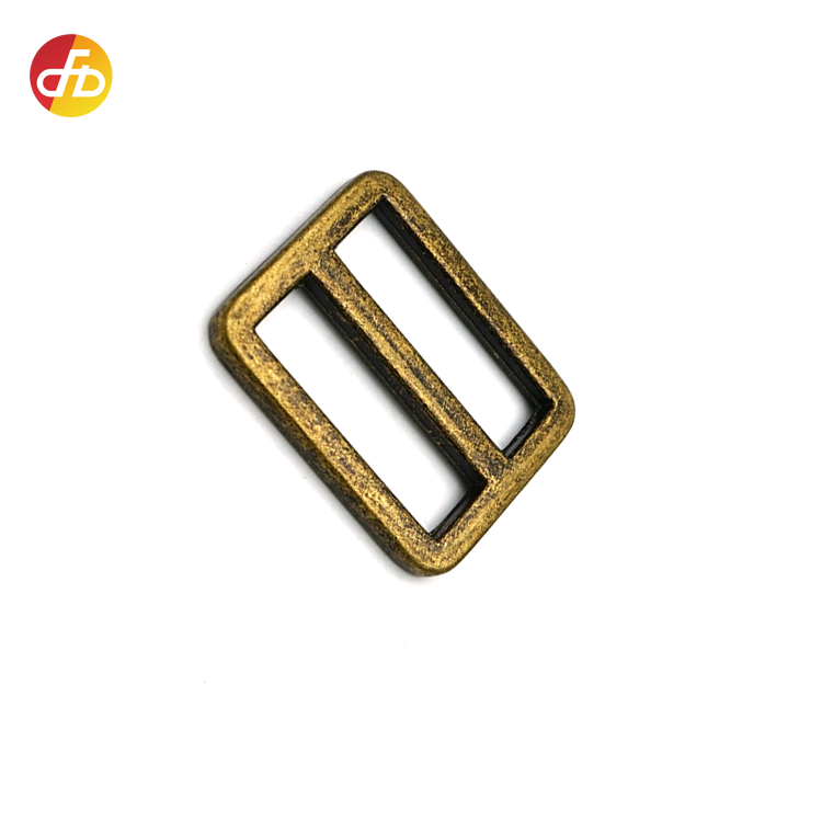 Wholesale Custom High quality zinc alloy 25mm Triglide Slider Buckles 38mm Strap Slider