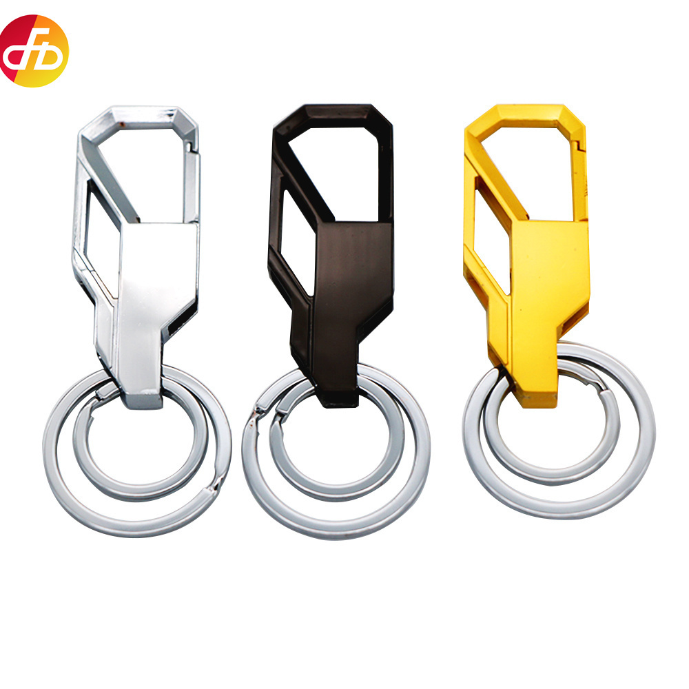 Hot Style Metal Key ring Men Key chain Clip on Belt Loops Key Rings Multi functional key chains for Men and Women