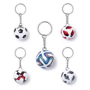 Mini Soccer Ball Keychain Sport Soccer Club Keychains Football Soccer Keychain For Sports Party Favors