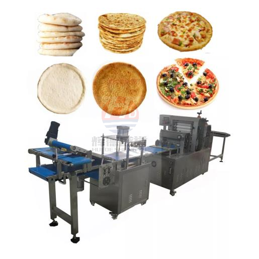 Full Automatic Pizza Production Line Pizza Making Machine Industrial pizza Dough maker Naan Making Machine