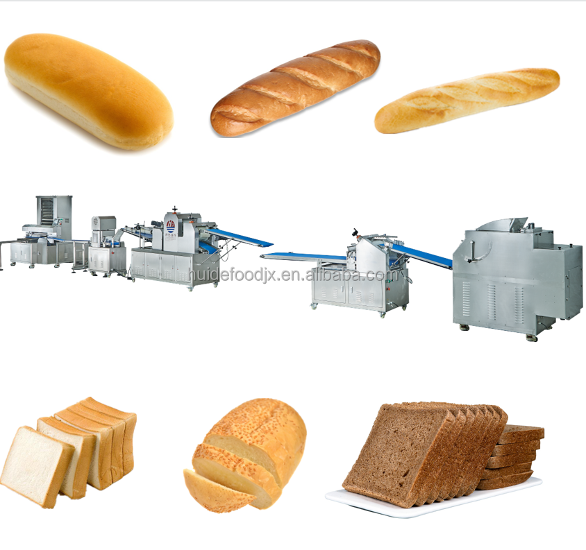 2023 Industrial Automatic Toast Loaf  Bread production Line Bakery Bread Making Machine