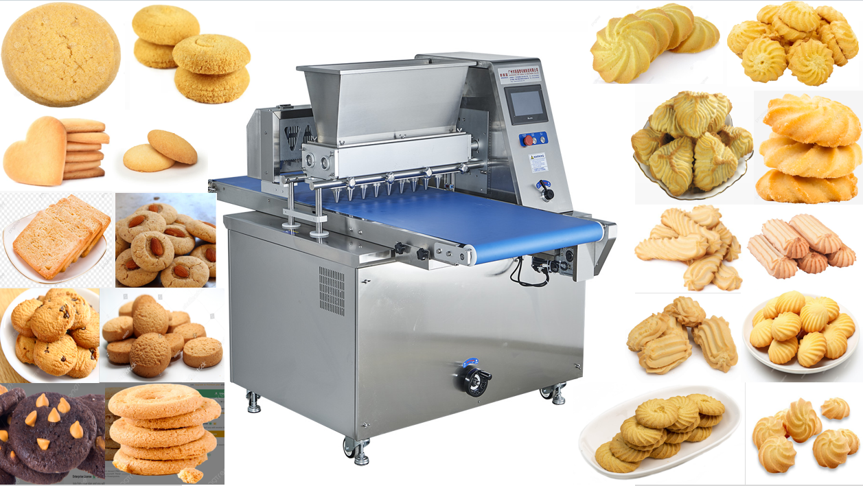 Commercial Cookie Depositor Machine Small Automatic Cookies Making Machine Fortune Cookies Machine